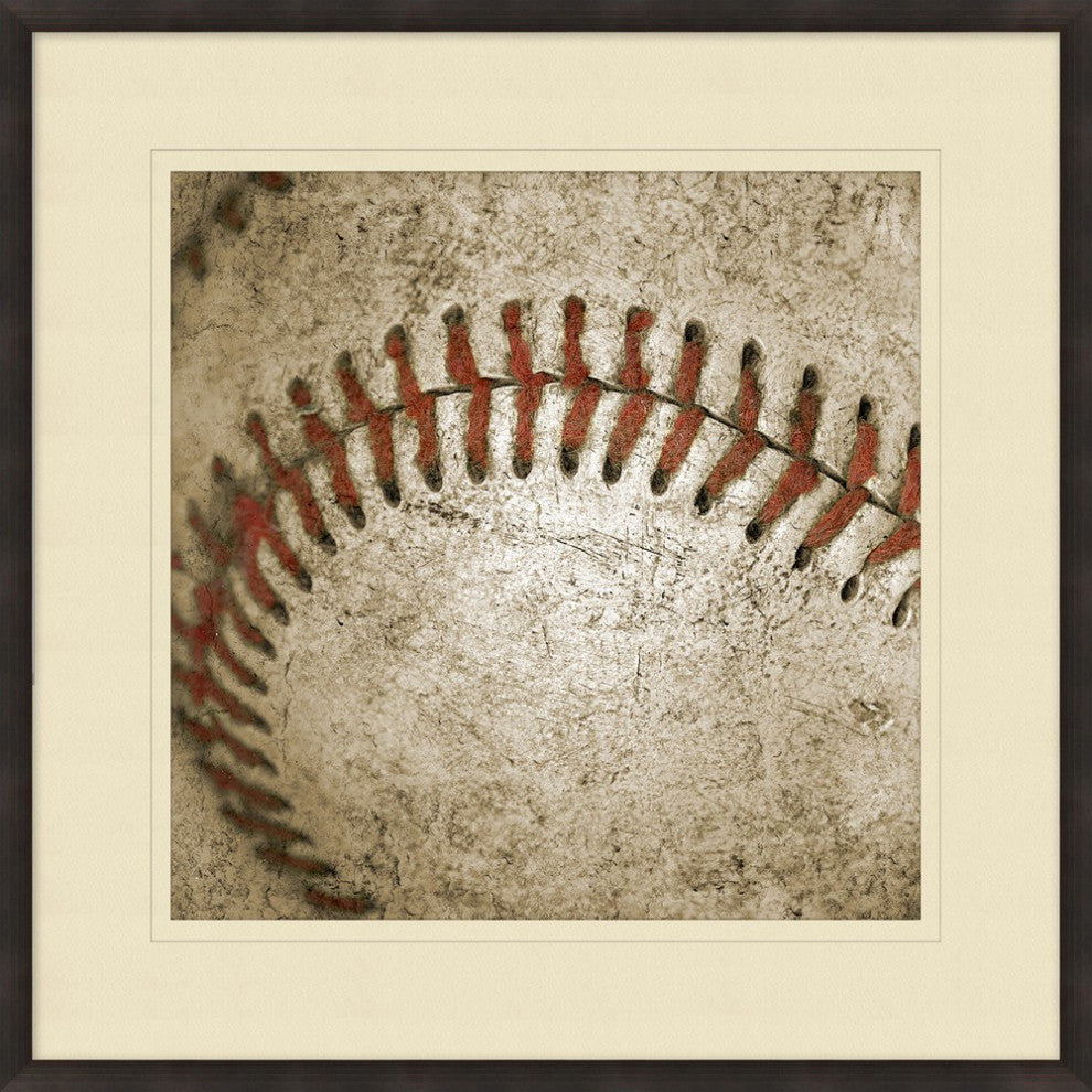 Vintage Baseball 1, Giclee Reproduction Artwork