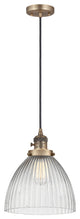 INNOVATIONS 201CSW-BB-G222-LED 1-Light Mini Pendant Brushed Brass