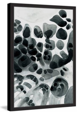 "Footprints Everywhere" Framed Painting Print, 12"x18"