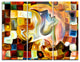 "Way of Inner Paint" Glossy Metal Wall Art, 3 Panels, 36"x28"