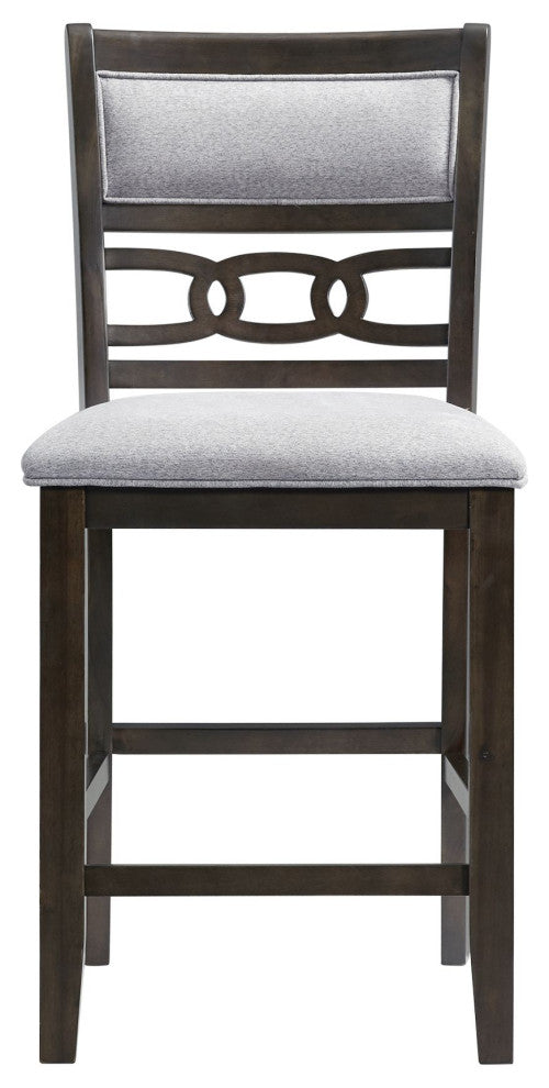 Taylor Counter Height Side Chair Set, Walnut