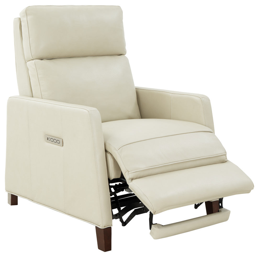 James Zero Gravity Power Recliner w/Power Head Rest and Lumbar, Barone Parchment