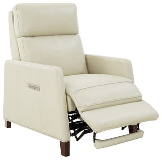 James Zero Gravity Power Recliner w/Power Head Rest and Lumbar, Barone Parchment