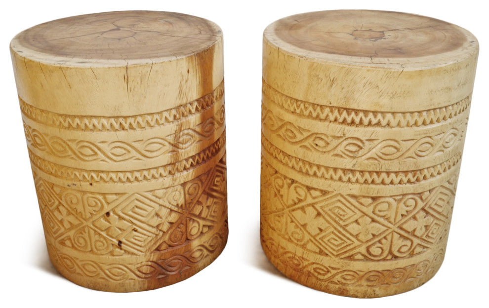 Java Natural Side Table Stand