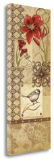 "Floral Collage I" By Jo Moulton, Giclee Print on Gallery Wrap Canvas