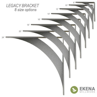 2"W x 18"D x 18"H Legacy Bracket, Steel