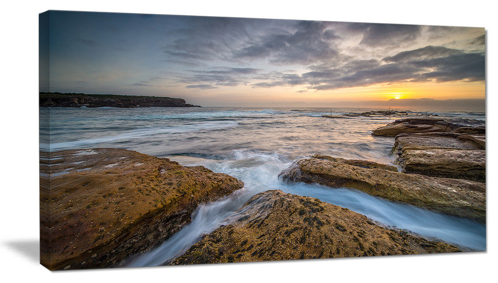 "Bright Sydney Coastline View" Canvas Print