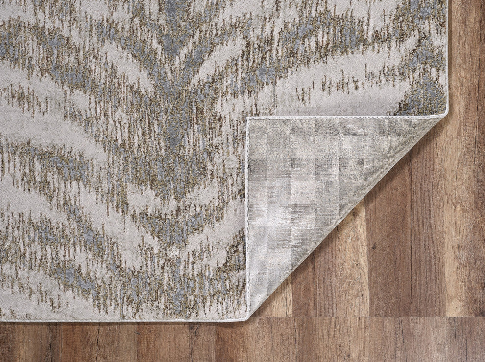 Luna Birch Platinum Area Rug, 3x5