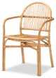 Lissa Natural Brown Rattan Dining Chair