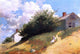 Winslow Homer Houses on a Hill, 18"x27" Gallery Wrapped Canvas Print