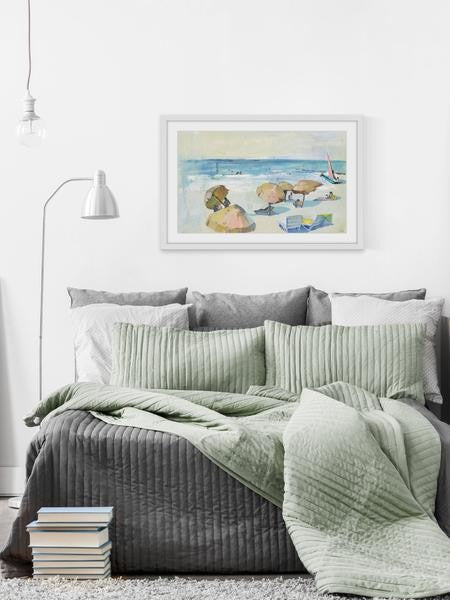 "Summer Day" Framed Painting Print, 36"x24"