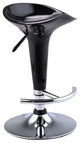 Set of 2 Modern Bombo Style Swivel Bar Stools