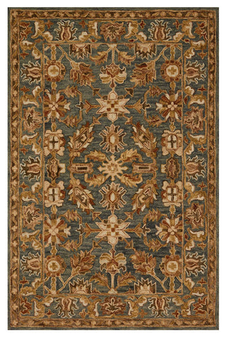 Victoria Rug, Slate / Slate, 7'9"x9'9"