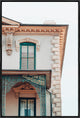 30x45 Fa_ade, Framed Artwork, Black