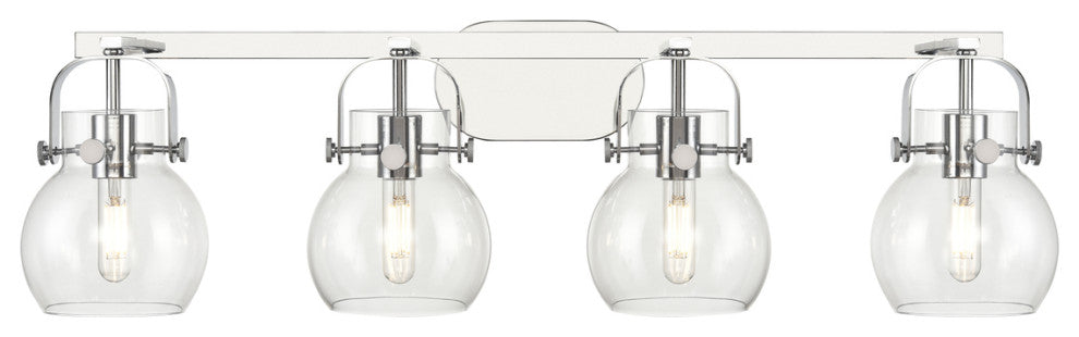 4 37" Bath Vanity-Light Polished Chrome