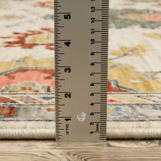 Oriental Weavers Lucca 2888L Floral Rug, Ivory, 3'3"x5'