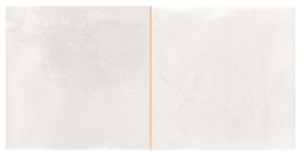 Kings Luxe Tradition Square White Ceramic Wall Tile