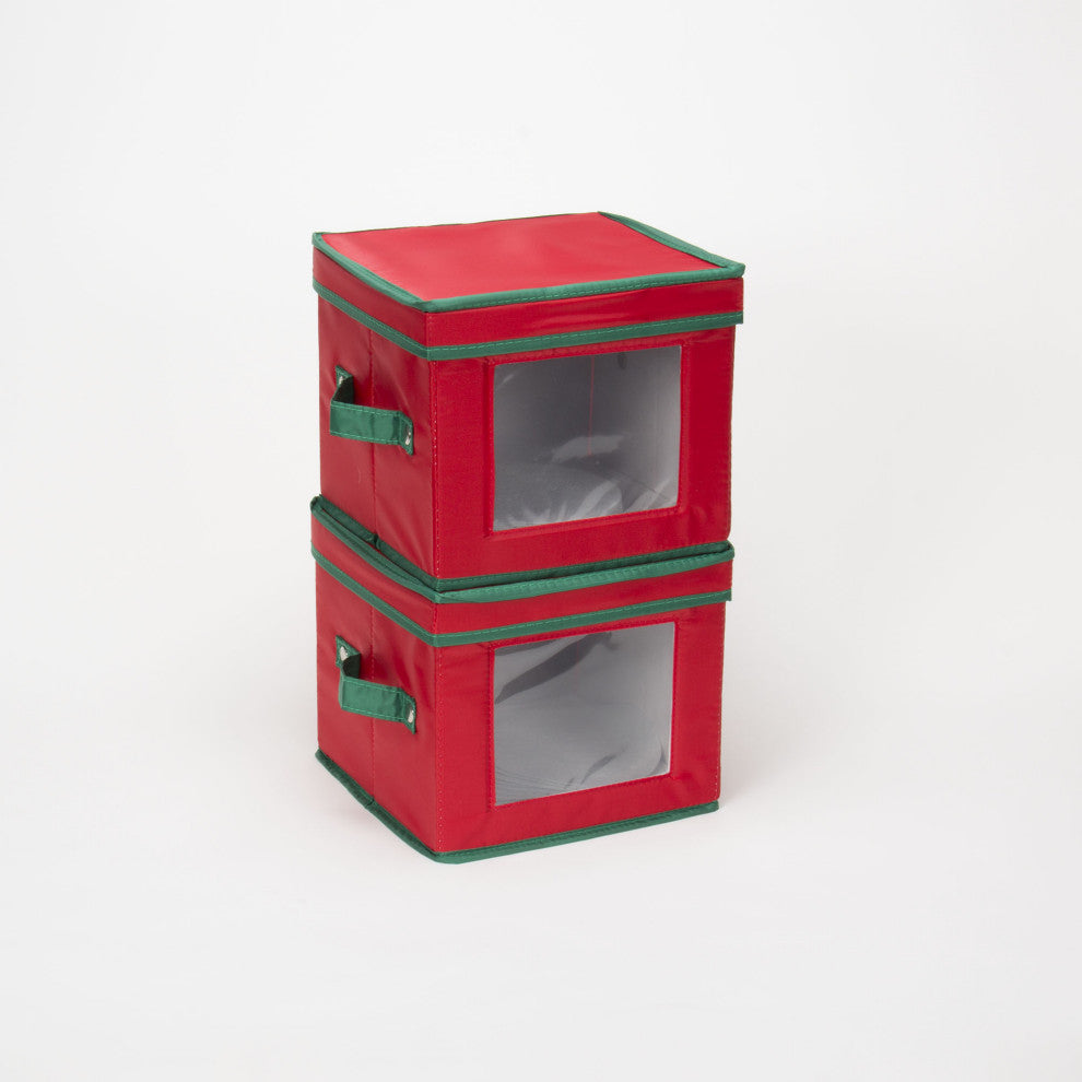 Holiday China Plate Storage Box