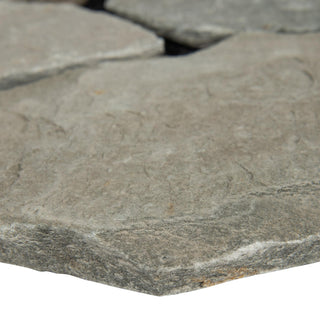 Golden White Mesh 2.7 Sqft Interlock Flagstone, 27 Sft