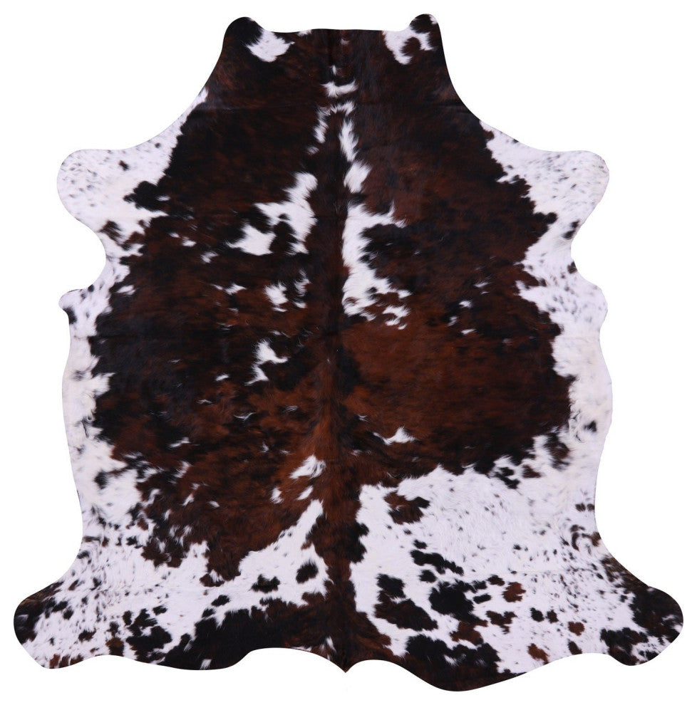 Organic Natural Hair-On Cowhide Area Rug 7' 3" X 7' 1" C1718