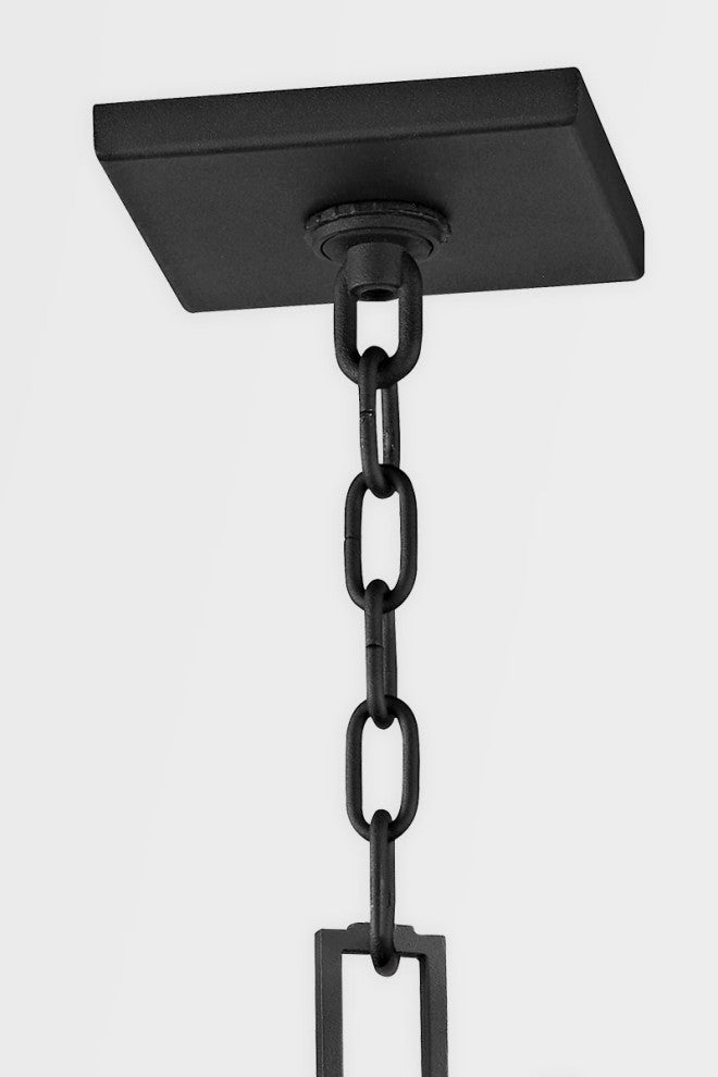 Troy Lighting F1146 Percy 3 Light 11"W Outdoor Taper Candle Multi - Texture