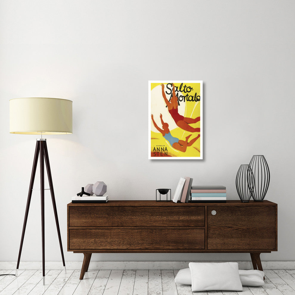 "Vintage Film Posters: Trapeze "Salto Mortale" Paper Print, 22"x32"