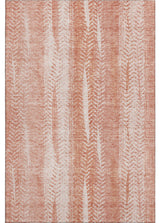 Premium Machine Washable Mayfield AMF694 Coral 2'6" x 3'10" Rug
