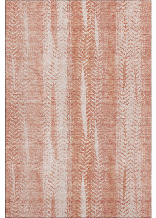Premium Machine Washable Mayfield AMF694 Coral 2'6" x 3'10" Rug