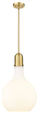 Innovations Lighting 492-1S-SG-G581-14-LED Amherst 1 Light 13.75" Pendant