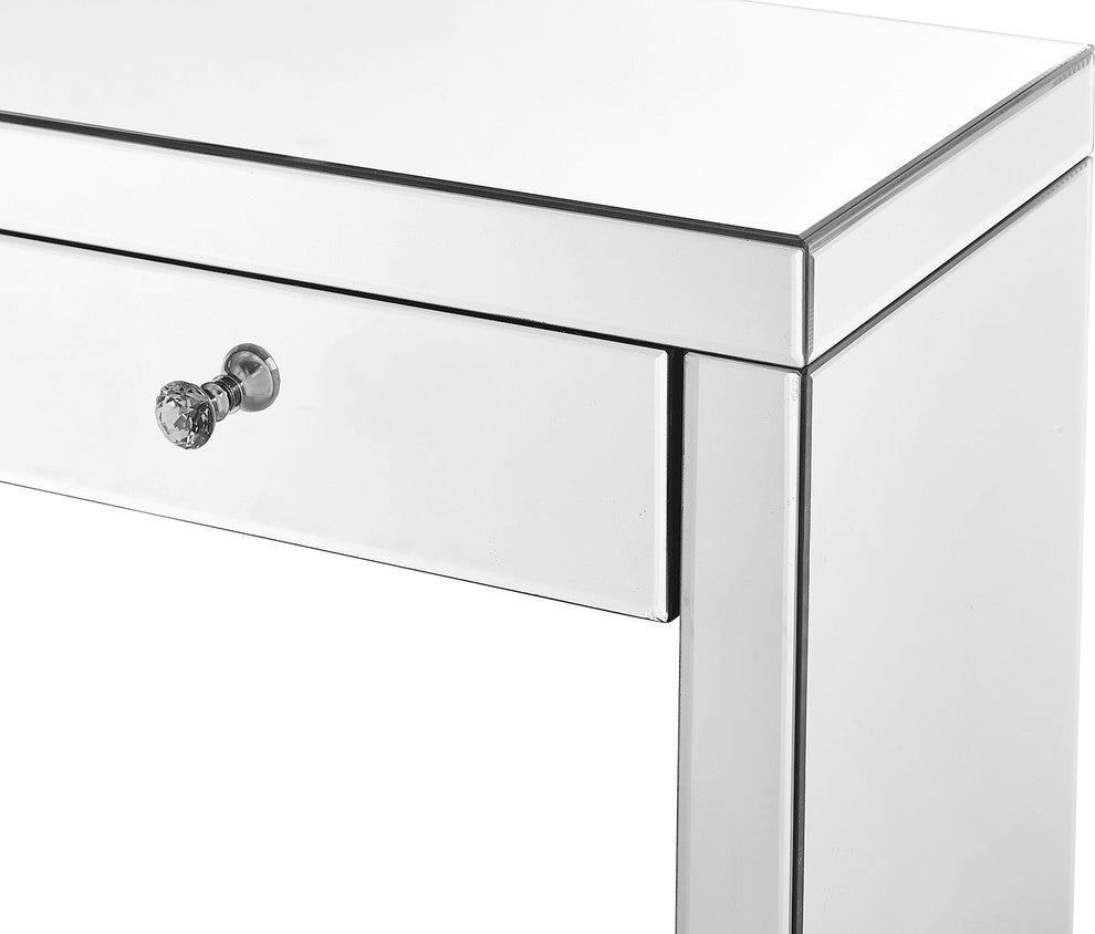 Console Table 39"x14"x30", Clear