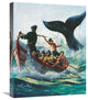 "Tail of a Whale" Stretched Canvas Giclee by Mort Kunstler, 18"x22"