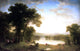 Asher Brown Durand Picnic in The Country Premium Canvas Print