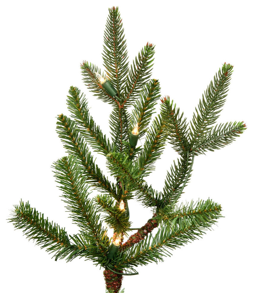 Douglas Fir Artificial Christmas Tree , Clear, 9' x 68"