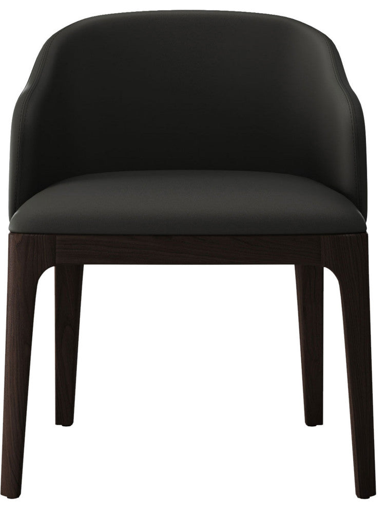 Milford Chair Graphite Eco Leather