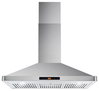 3-Piece, 36" Gas Range 36" Wall Mount Range Hood and 24" Dishwasher