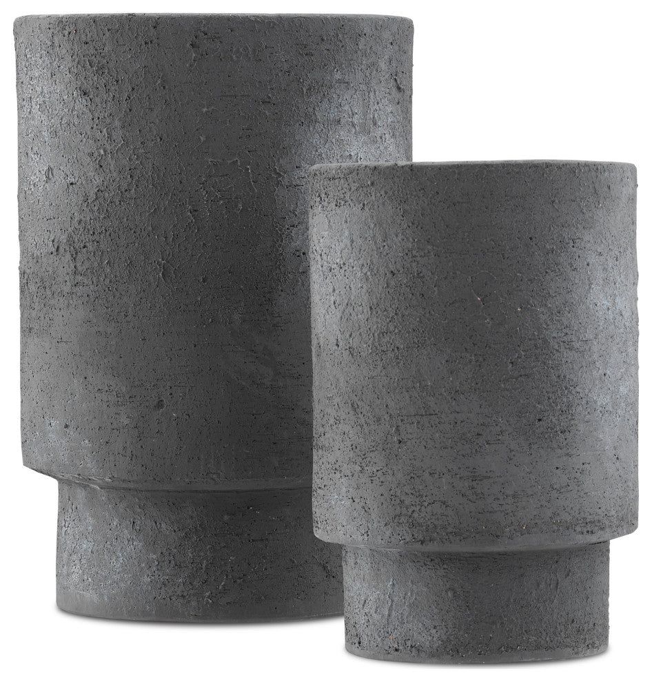 Tambora Black Small Vase