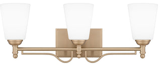 Quoizel ESR8623 Esther 3 Light 23"W Vanity Light - Bronze Gold