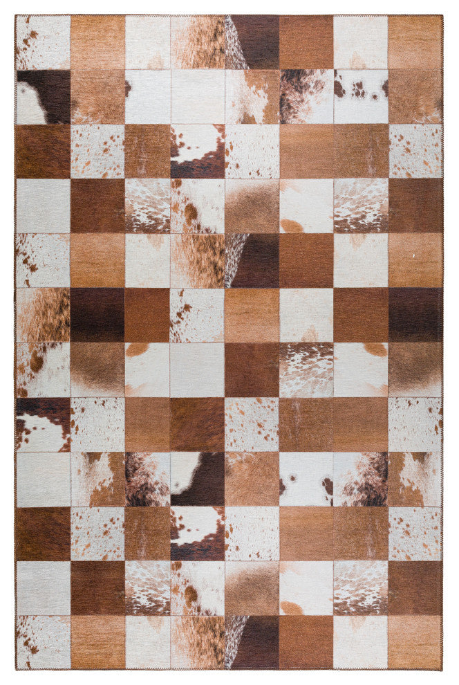 Indoor/Outdoor Stetson SS10 Driftwood Machine Washable 8' x 10' Rug