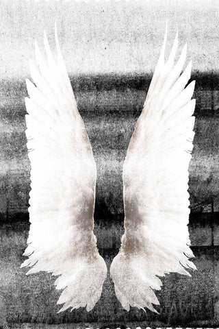 Wings on my Back Print on Canvas, 20x30 cm