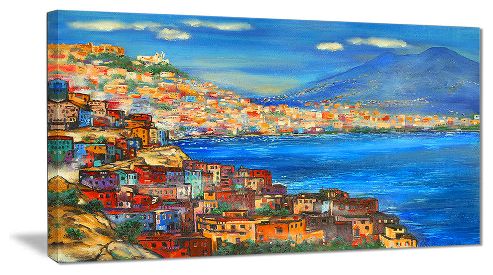 "Naples Today" Canvas Print