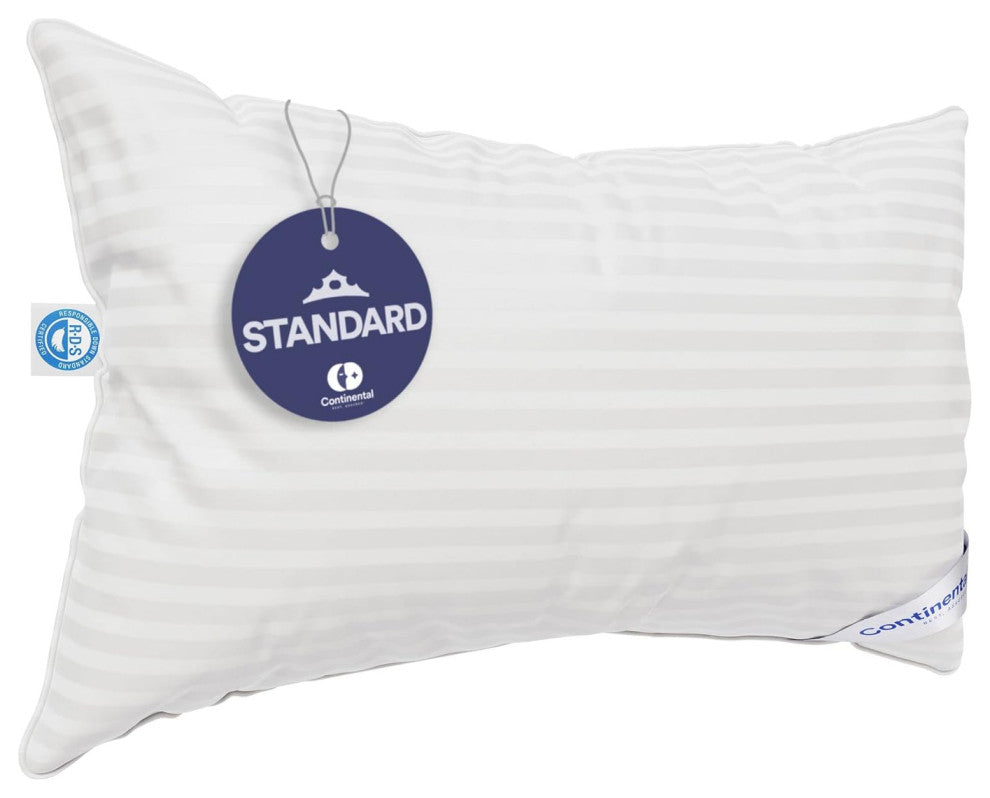 Superior 700 Fill Power -  100% Hungarian White Goose Down Pillow., Standard (1 Pack), Medium