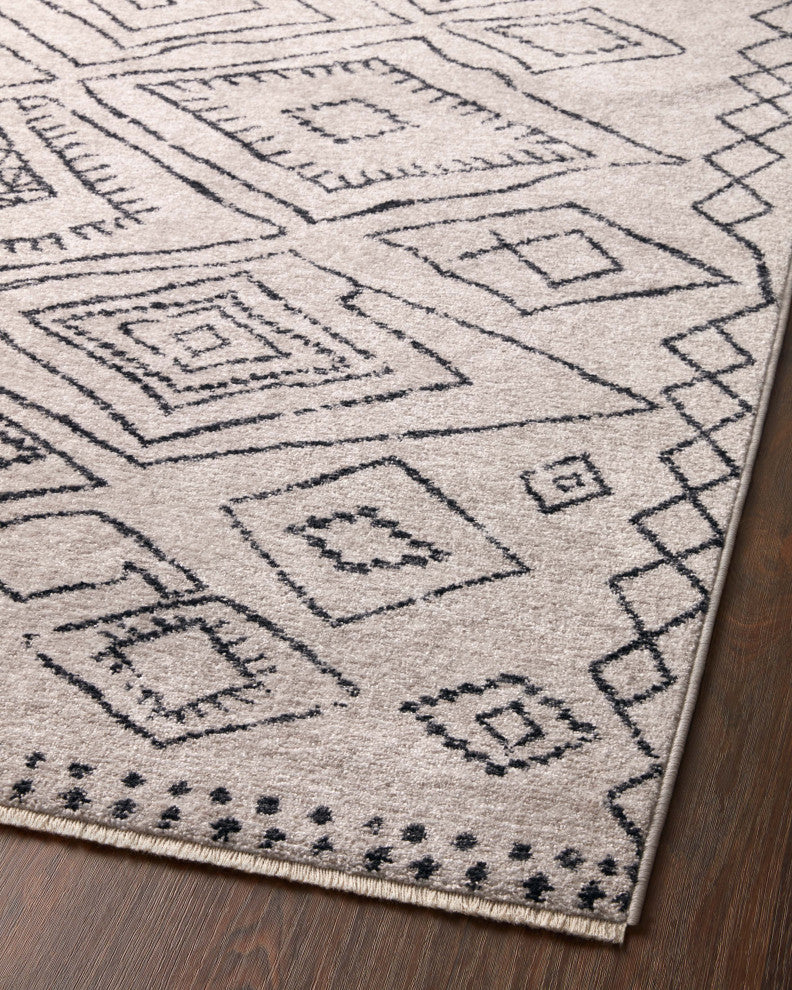 Loloi II Vance Dove / Charcoal 2'-7" X 10'-0" Area Rug