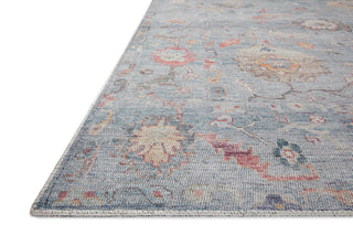 Loloi II Elysium Denim / Multi 3'-0" x 3'-0" Round Accent Rug