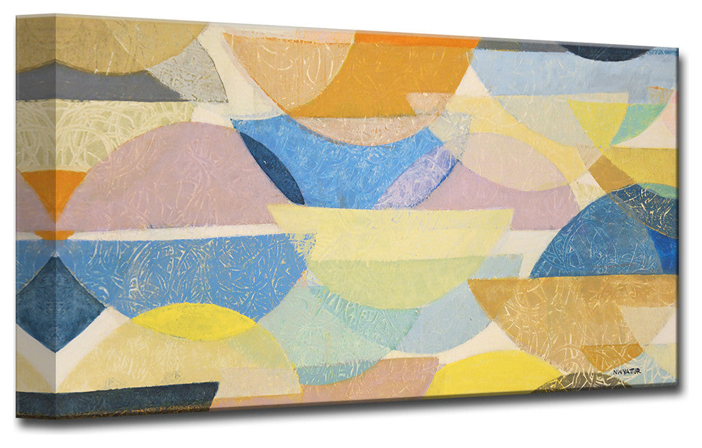 Canvas Art ''Daytime Voyage'' by Norman Wyatt, Jr., 12"x24"