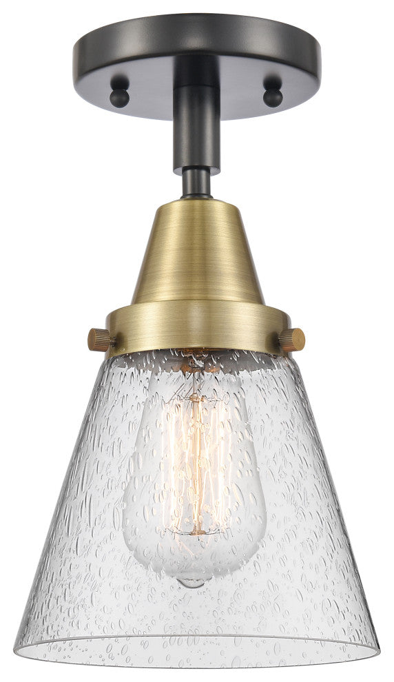 INNOVATIONS LIGHTING 447-1C-BAB-G64 Small Cone Flush Mount