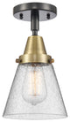 INNOVATIONS LIGHTING 447-1C-BAB-G64 Small Cone Flush Mount