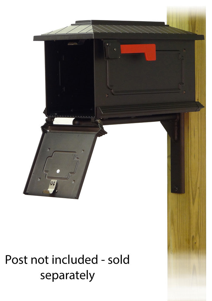 Kingston Curbside Mailbox With Ashley Front Single Mailbox Mounting Bracket