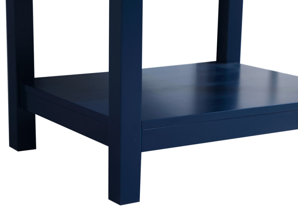 Home Living 24" Single Bathroom Vanity, Blue