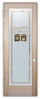 Laundry Door - Sorting Out Life Washer Dryer - Douglas Fir (stain grade) -...