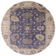 Ahgly Company Indoor Round Mid-Century Modern Area Rugs, 4' Round